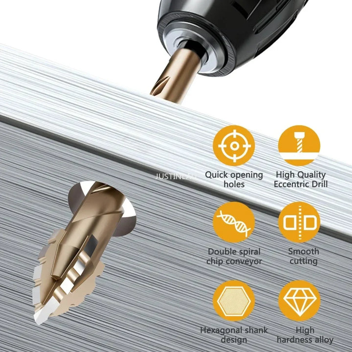 Professional Masonry Drill Bit Set | Titanium-Coated Multi-Surface Kit