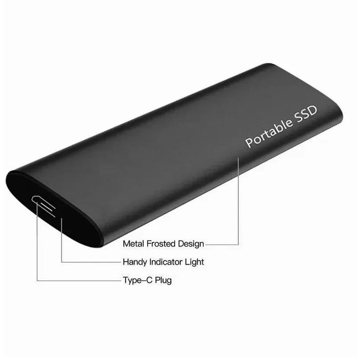 Portable External Hard Drive | 4TB USB-C Ultra Thin Storage